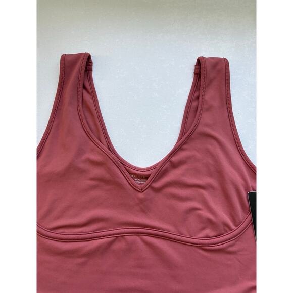 Yogalicious Women’s Nude Tech Contouring Cropped Bra Top Apple Butter Size XL - Picture 6 of 7
